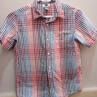 Camisa a cuadros colorida Old Navy image
