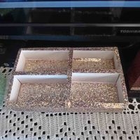 Organizador de escritorio brillante (Único y Original 🌸 Hecho a Mano) image