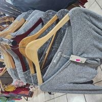 Suéter de punto gris image