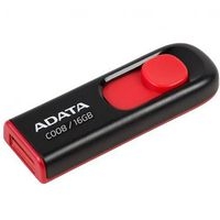MEMORIA USB 2.0 16GB ADATA BLACK+RED AC008-16G-RKD (1500010) image