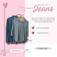 Blusas de Jeans Elegantes image