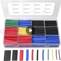 Kit Tubos Termocontractil es 560 pcs - ENVÍO GRATIS image