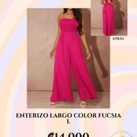 Enterizo Largo Fucsia image