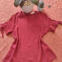 Blusa color vino talla M image