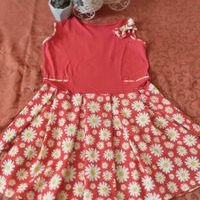 Vestido floral para niña talla 8 image