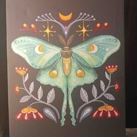 Lienzo Decorativo Mariposa image