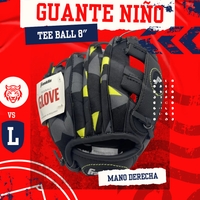 Guante Baseball niño Tee Ball 8" lanzador mano derecha image
