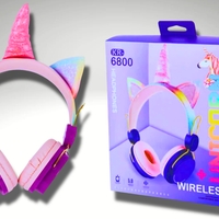 Auriculares Inalámbricos Unicornio para niña Audífonos Bluetooth 5.0 image