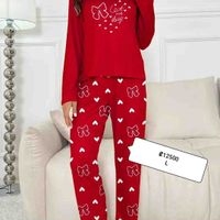 Pijama Rojo Confortable image