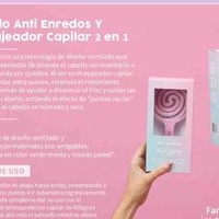 Cepillo Anti Enredos 2 en 1 image