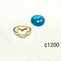 Anillo de corazón elegante image