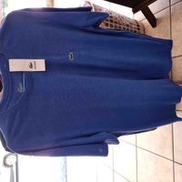 Camiseta Lacoste Azul Clásica image