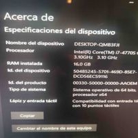 PC con Intel i7 y 16GB RAM image