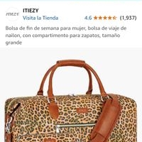 Bolsa de viaje grande con compartimento image