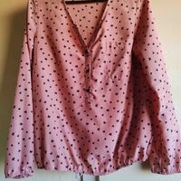 Blusa rosa estampada image
