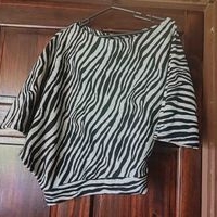 Blusa estampado cebra image