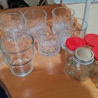 Set de Vasos y Frascos de Vidrio image