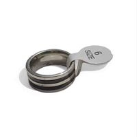 Anillo elegante de acero image