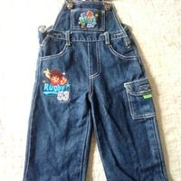 Overol de mezclilla infantil image