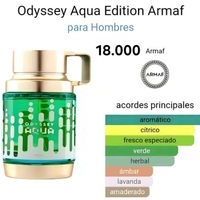 Perfume Odyssey Aqua Edition image