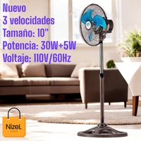 Ventilador de pie 3 velocidades image