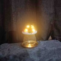 Comedero con luz led solar image