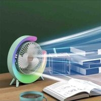 ABANICO DE LUNA¿Calor y aburrimiento? ¡Dile adiós con este increíble *ventilador de escritorio con luces LED✅ *Enfriamiento potente y silencioso* ✅ *Iluminación LED para un toque moderno*✅ *Diseño compacto y portátil*✅ *Ideal para oficina, dormitorio o gaming setup* ✅ *Disponible en CELESTE - ROSA - VERDE*💡 Dale vida a tu escritorio mientras te mantienes fresco. ¡Consíguelo ahora y disfruta del mejor confort! 😍🔥PRECIO ¢8.500,00 + envio image
