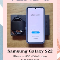 Samsung Galaxy S22 Blanco 128GB image