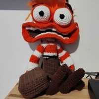 Muñeco de crochet Ansiedad  image