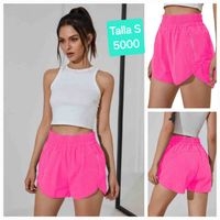 Short deportivo rosa talla S image