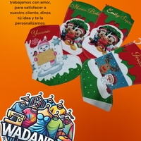 Medias Navideñas Personalizadas Wadanbry image