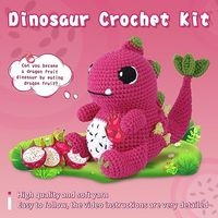 Kit de Crochet Dinosaurio image