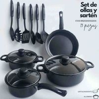 *_Set de ollas y sartén_* 🥄🥣 image