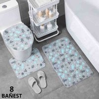 🫧SET DE BAÑO 3 PIEZAS ESTAMPADO 🫧 image