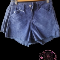 Shorts de mezclilla azul image