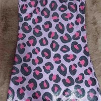 Traje de baño estampado leopardo image