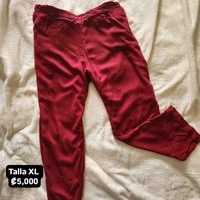 PantalĂłn rojo talla XL image