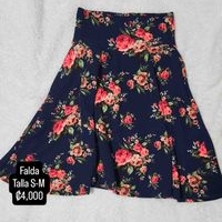 Falda floral talla S-M image