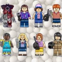 Figuras de acción tipo LEGO stranger things image