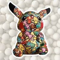 Peluche Pikachu Pokémon estampado image