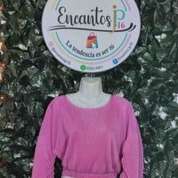 Blusa plisada talla S image
