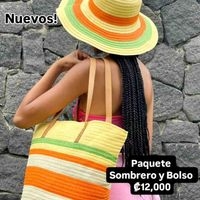 Paquete Sombrero y Bolso de Playa image