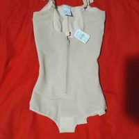 Body modelador beige con cremallera image