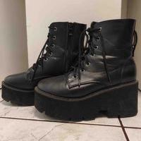 Botines negro, talla 35 image