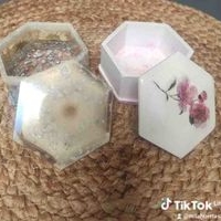 Cajas hexagonales decorativas image