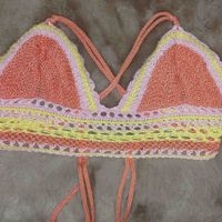 Top de crochet colorido image