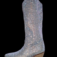 Bota alta con brillo image
