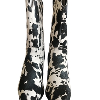 Botas de cuero estampado image
