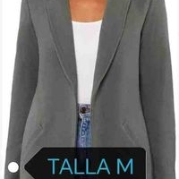 Blazer gris talla M Marca Matty M image