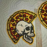 Parche termico punk calavera image